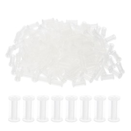 PATIKIL PCB Support Spacer, 200 Pack 15 mm/0.6 Inch Supporting Height Column PCB Standoff Isolation Board Stand Cylinder Plastic Support for PCB PC Board, Clear