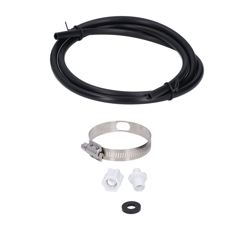 Chlorinator Feeder Connection Pack with Nut Gasket Clamp Tubing for