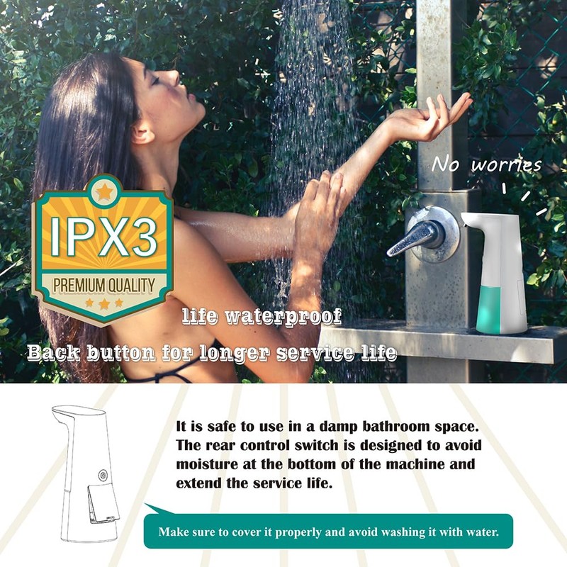 Fuwaly Automatic Foaming Soap Dispenser Suitable for bathrooms and Kitchens