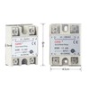 TWRQA SSR-10AA/SSR-25AA/SSR-40AA AC Control AC White Shell Single Phase Solid