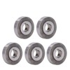 5Pcs Welder Wire Feed Roller 1.2‑1.2mm Groove Feeding Guide Wheel