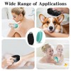 2 Pack Silicone Body Scrubber with Loofah Exfoliating Soft Body
