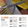 Hi-Spec 17 Piece Metal Hand & Needle File Tool Kit