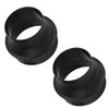 1 Pair ABS Parking Heater Adapter Tube 60MM to 75MM