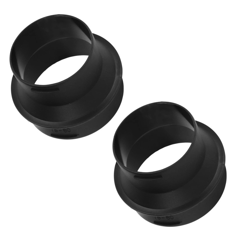 1 Pair ABS Parking Heater Adapter Tube 60MM to 75MM