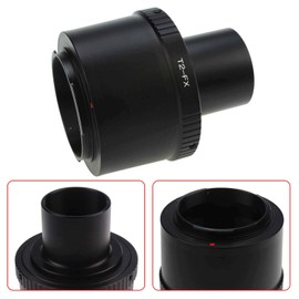 Astromania T T2 Lens to Fuji FX Mount Camera Adapter and M42 to 1.25" Telescope Adapter (T-Mount) - Universal Screw in for X-T1 X-A1 X-E2 X-M1 X-E1 X-PRO1