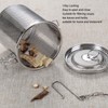 Seasoning Strainer with Hanging Chain Stainless Steel Tea Balls Filter