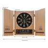 Take Aim Electronic Dart Machine Dart Board Cabinet Set For