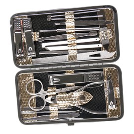 Healvian 19pcs Multifunctional Nail Tool Set Portable Manicure Pedicure Kit for Men Women Nail Clippers Cutters for Home Salon Use Lightweight Convenient Design