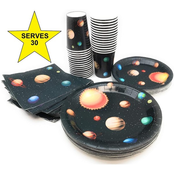 Serves 30 | Complete Party Pack | Outer Space |