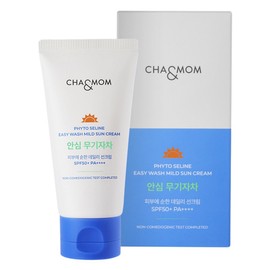 Cha&Mom Infant Phytocerin Easy Wash Mild Sun Cream SPF50+ PA PA++++, 1 pc, 60ml / 차앤맘 유아용 피토세린 이지워시 마일드 선크림 SPF50+ PA PA++++, 1개, 60ml