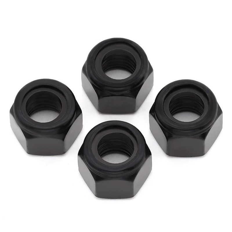 RoyceMart 5/16-18 (12 Pack) Stainless Steel Hex Locknuts, Nylon Insert