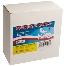 Activa Model 'n Mold Sculpting Sand, 3 lbs., Natural White