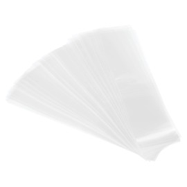 PATIKIL 145x35mm Perforated Shrink Bands, 400 Pack PVC Heat Shrink Wrap Band Fits Cap Diameter 3.5 to 3.58 Inch for Jars Cans, Clear