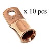 10 pcs WNI 1/0 Gauge x 5/16 Pure Copper Battery