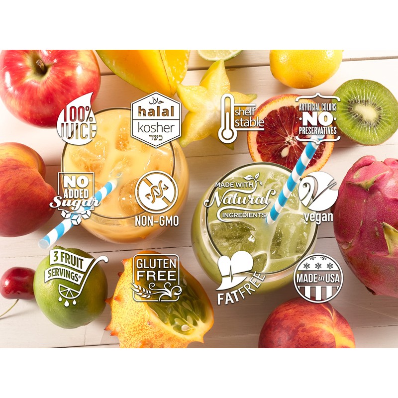 Smartfruit Blooming Berry + Antioxidants, 100% Real Fruit Purée, Non-GMO,