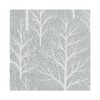 Winter Trees Silver & White Luncheon Napkins - 20 Per