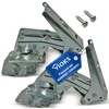 VIOKS Fridge Door Hinge Set Replacement for Bosch Siеmens Neff