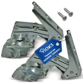 VIOKS Fridge Door Hinge Set Replacement for Bosch Siеmens Neff 12004051
