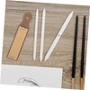 Gadpiparty 1set Blending Stumps and Sandpaper for Artists Sketching Tools