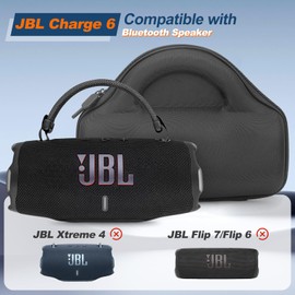 SYACHI Hard Travel Protective Case for JBL Charge 6 Portable Bluetooth Speaker, The JBL Charge 6 Reisebo for JBL Charge 6 (without Speaker)