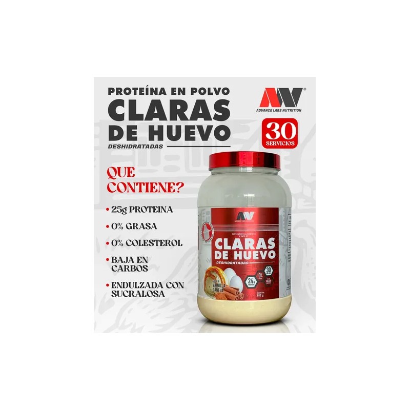 Proteína En Polvo De Claras De Huevo Deshidratadas Adv