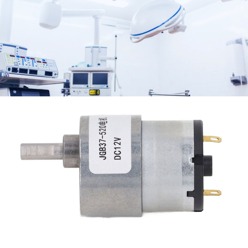 DC Geared Motor CW CCW Speed Reduction Self Locking Turbine