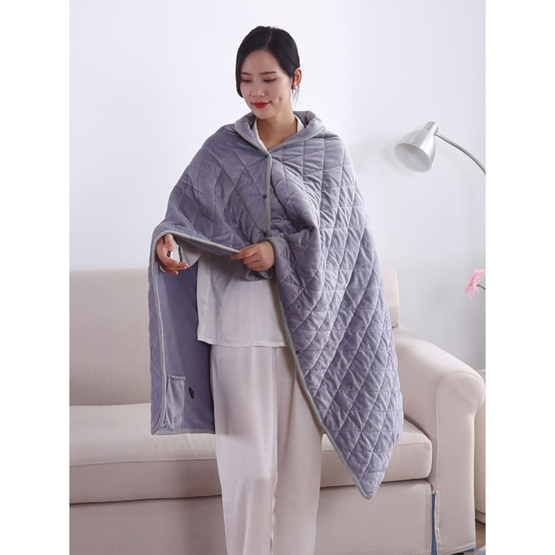 Wearable USB Electric Blanket Heating Blanket with Timing Function 3