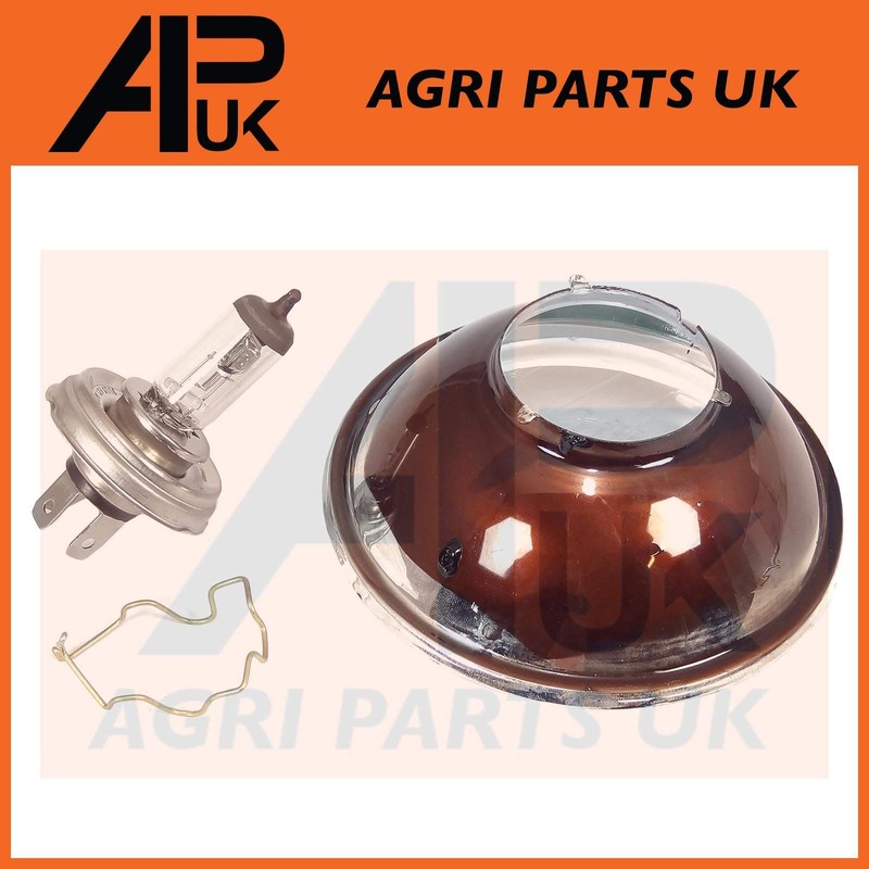 APUK 2x Halogen Front Headlamp Headlight Replacement for Ford 2600