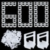 600 pcs Tile Spacer Clips，Tile Leveling System 2mm Tile leveller