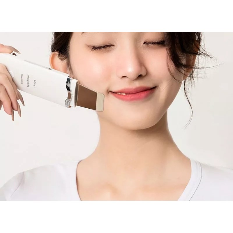 Muye Skin Scrubber Ultrasónico - Galvánica & Pelling + Colageno