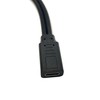 Qaoquda USB C Splitter Charge Cable,1 Feet USB Type C