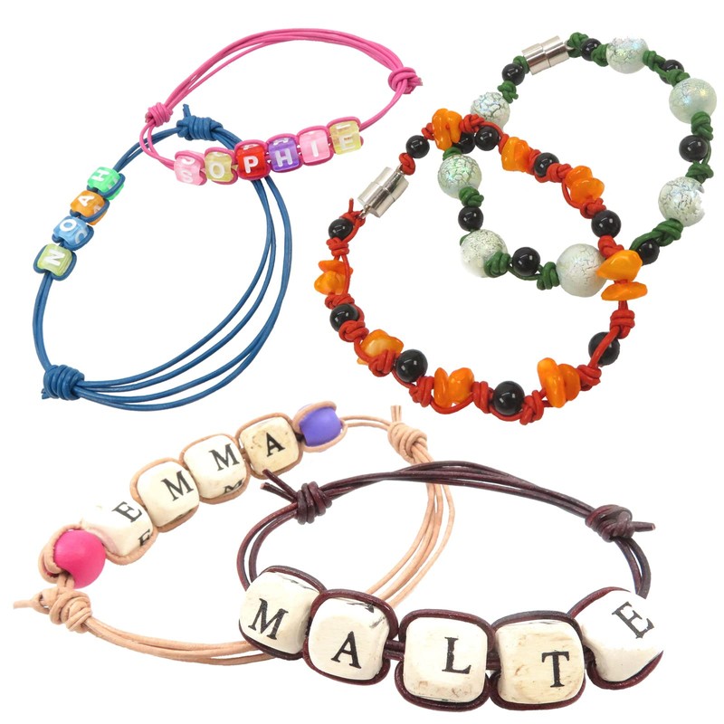 esnado Leather Cord Round 2 mm Red (5 Metres, Red)