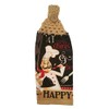 Handcrafted Buff Crochet Topped Eat Drink & Be Happy Chef