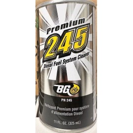 BG 245 Premium Diesel Fuel System Cleaner 11oz can PN 245