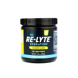 REDMOND RE-LYTE, Electrolitos Naturales con Real-Salt, Hidratación Clean sin Calorías ni Azúcares, 30 Porciones, Sabor Lemon Lime