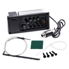 Acoustic Guitar Pickup EQ Acoustic Electric Preamp Acoustic Guitar Preamp Band Preamp EQ Equalizer Piezo Pickup System for Acoustic Guitar