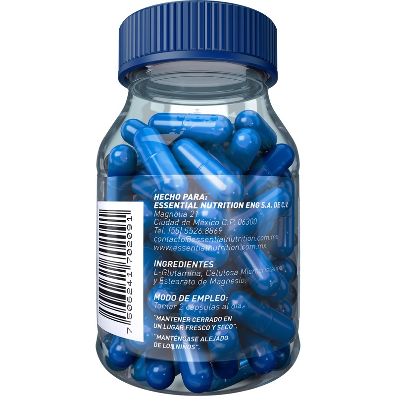 Essential Nutrition L-Glutamina Sport 70 cápsulas de 500 mg
