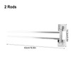 Stainless Steel Towel Rack Bar 180° Rotatable Towel Bathrobe Hanger