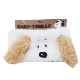 Snoopy [Hair Turban] Hair Accessories/ANDY Peanuts Shobido Gift Character Goods Mail Order
