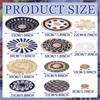 Xuhal 15 Pcs Boho Wall Basket Decor Handcrafted Seagrass Woven