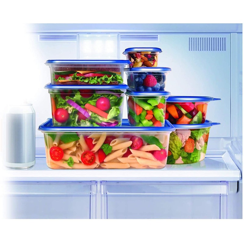 Medium Square Food Containers - 1.18 L, 3 Pack