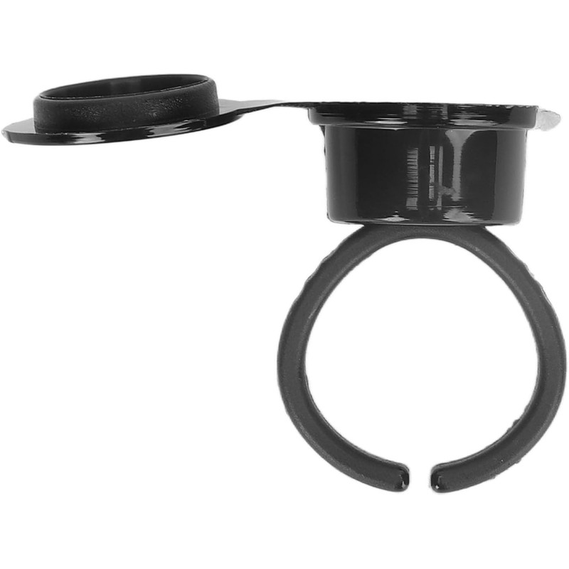 100 vasos desechables con anillo para tinta de tatuaje con