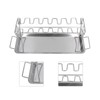 Chicken Wing Leg Rack Stainless Steel Foldable BBQ Rack Portable