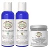 Skincare Botanics Tea Tree Cleanser, Toner & Moisturiser Set for