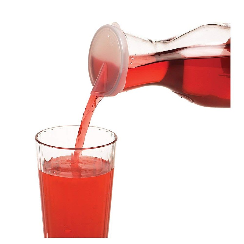 Cambro Camliter Beverage Decanter with Lid - 1 Liter