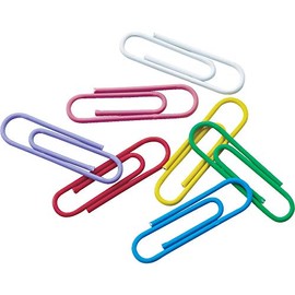 Trusco TGMC 1360 Color Zem Clip, Large, 1.1 inches (28 mm), 360 Pieces