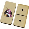 'Unicorn Riding And A Star ' Domino Set & Box