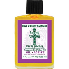 (1Pack) Indio Products Spiritual Anointing Oil- HOLY Cross CARAVACA