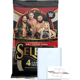 2024 Panini Select Wrestling WWE Blaster Packs/Box Trading Cards + Toploader(s) + StreetCards Magnet! (2 Packs + 2 Toploaders)